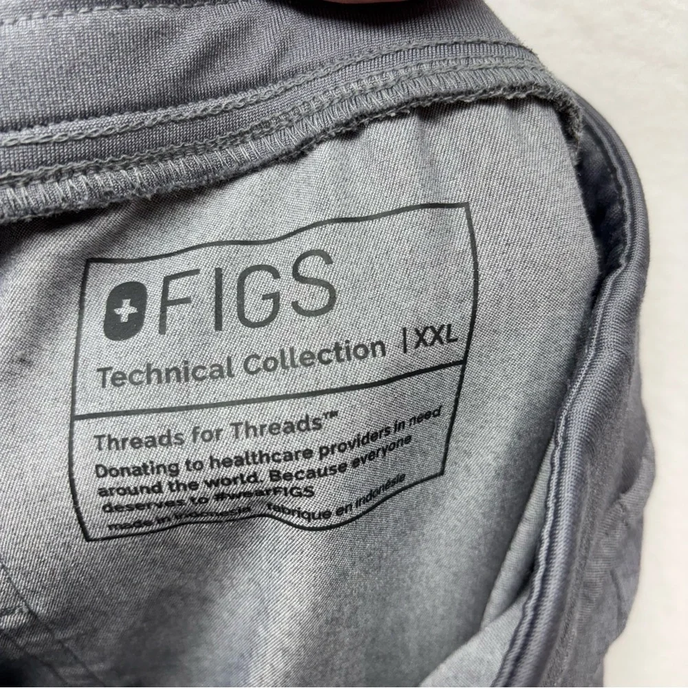 FIGS Gray Scrub Pants‎ Size 2XL Medical Technical Collection